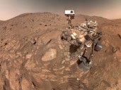 Scientists capture crackling sounds of what they believe is lightning on Mars