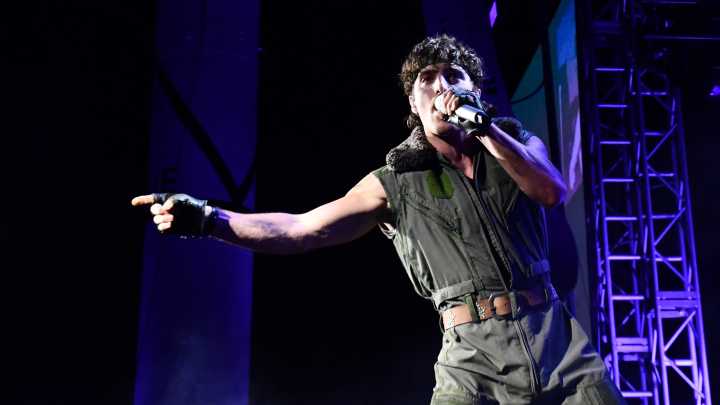 Benson Boone performs at Rocket Garden in show livestreamed on TikTok