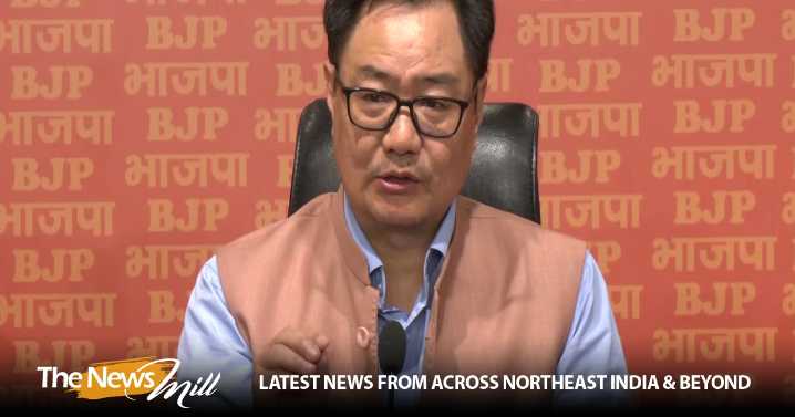 “Haryana issue is being fabricated,” Union Minister Kiren Rijiju slams Rahul Gandhi’s Haryana vote theft allegation