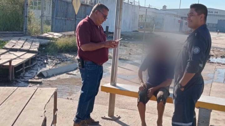 Rescatan con Vida a Hombre Arrastrado por la Corriente del Río Pánuco; Estaba Alcoholizado