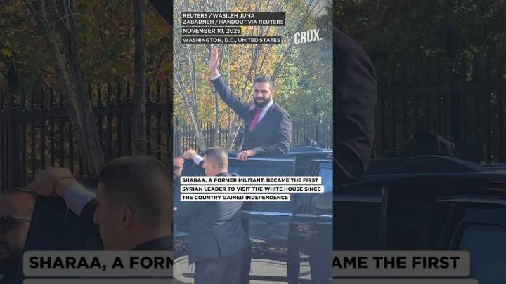 Watch: Sharaa Gets Cheered On As He Meets Trump For Closed