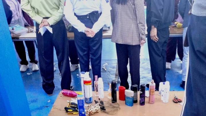 Realizan Operativo Mochila en la Secundaria Técnica 4 de Orizaba