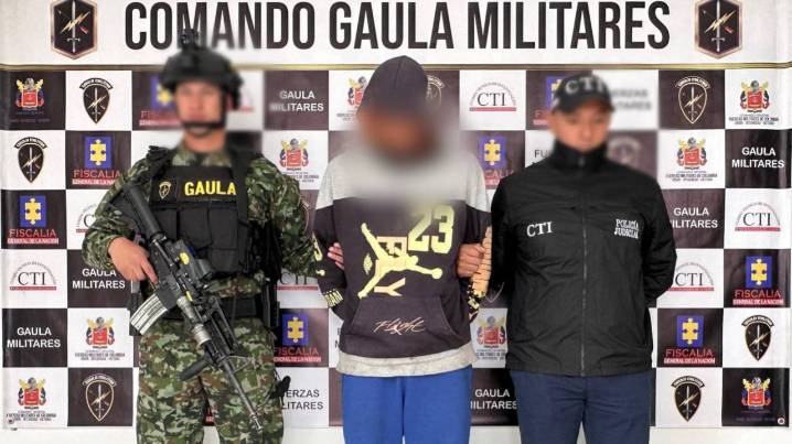 Gaula Militar captura a presunto implicado en un homicidio en la vereda Siatame de Sogamoso