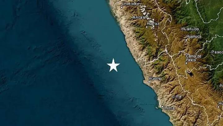 Un sismo de magnitud 4.3 remeció la región Áncash esta mañana