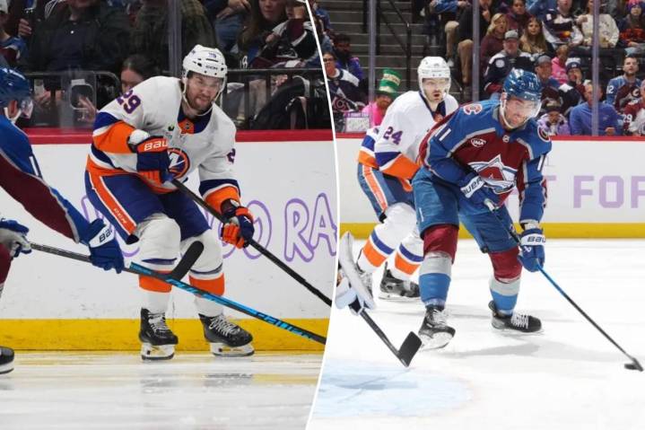 Brock Nelson, Jonathan Drouin lead Islanders-Avalanche game filled with 'strange' connections