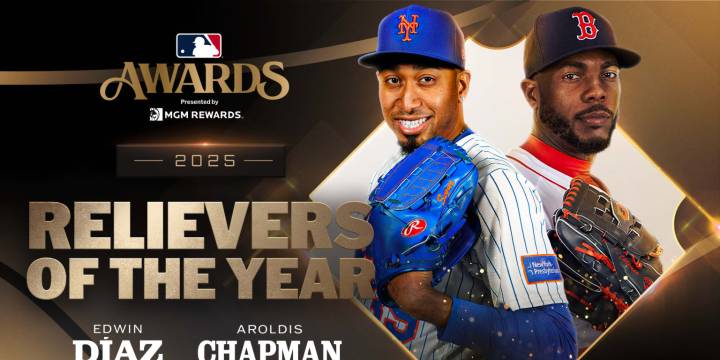 Edwin Díaz, Aroldis Chapman win 2025 Reliever of the Year Awards