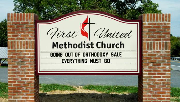 United Methodist Church Throws 'Going Out Of Orthodoxy' Sale