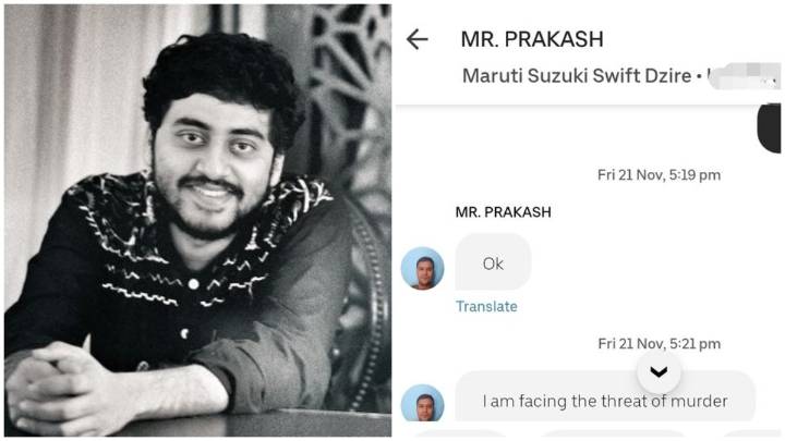 Lost in translation: Indian techie terrified after Uber driver's message misreads as threat