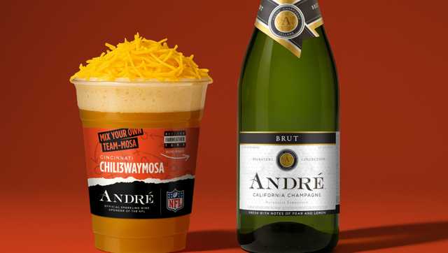 Champagne, pasta water and …cheese? Company imagines mimosas for NFL teams