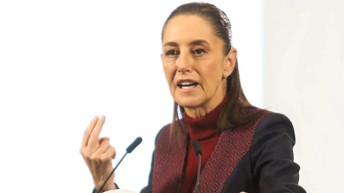 Sheinbaum condena actos violentos durante marcha de la Generación Z en la CDMX