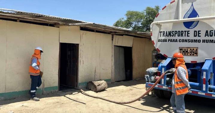 Alertan deficiente desinfección del agua distribuida por cisternas en Chulucanas