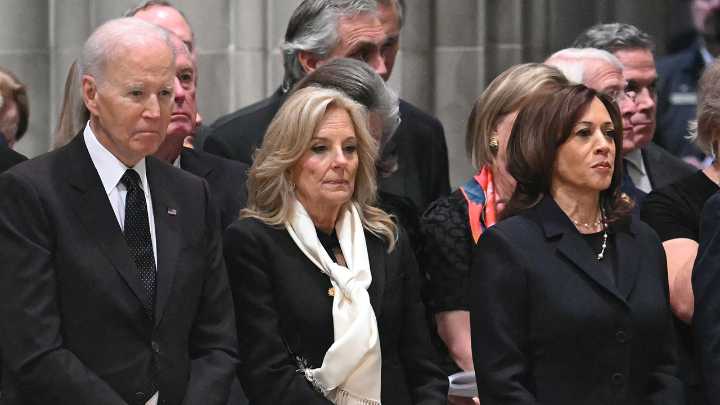 Biden & Harris’ ‘Off’ Relationship Exposed at Dick Cheney’s Funeral as Sources Claim They’re ‘No Longer on the Same Page’