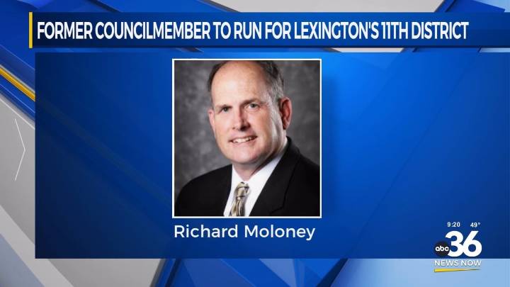 Former Councilmember Richard Moloney announces campaign for Lexington’s 11th District seat