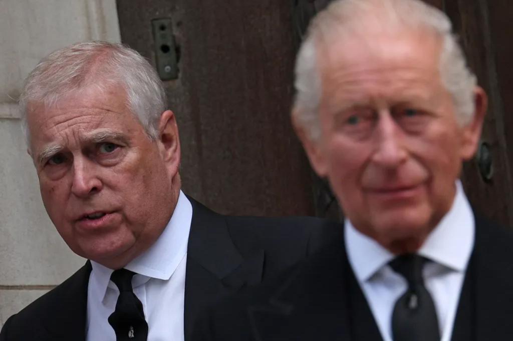 King Charles makes final humiliation of younger brother and Jeffrey Epstein pal Andrew official