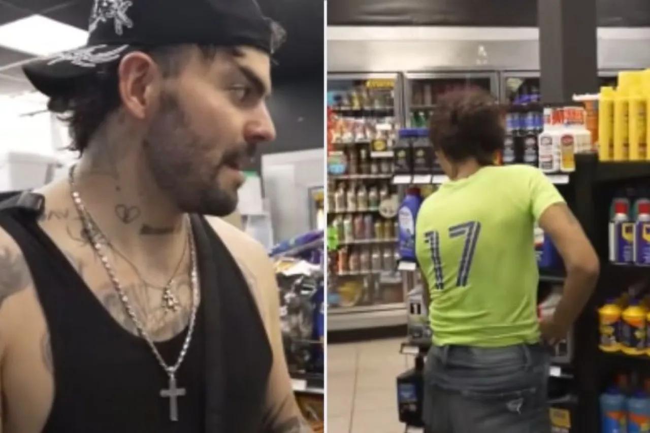 Actor de La Rosa de Guadalupe capta robo en tienda mientras grababa