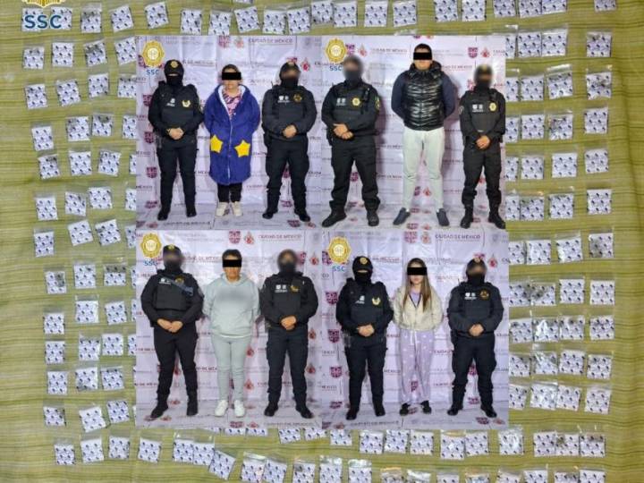 Cateos simultáneos permiten detención de 4 de La Unión Tepito