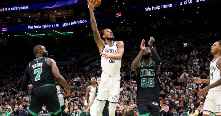 Nic Claxton has 1st NBA triple-double to help the Nets beat the Celtics