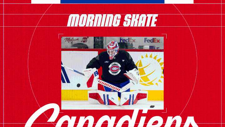 Updates from optional morning skate