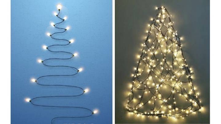 Más simple. Adiós al árbol de Navidad tradicional: la nueva tendencia decorativa minimalista y sostenible