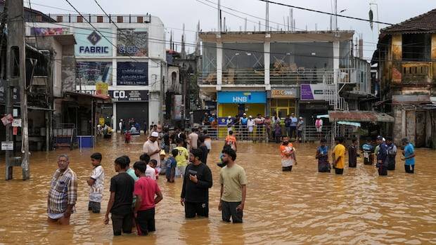 Flooding and mudslides kill dozens, displace tens of thousands in Sri Lanka