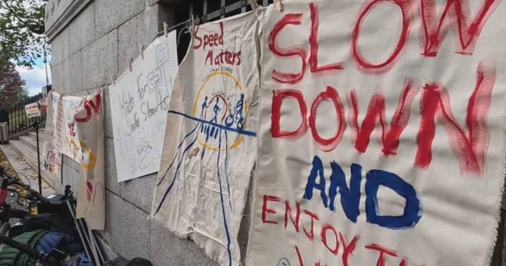 Families who lost loved ones ride to Massachusetts State House calling for road safety changes