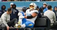 Chargers defeat Titans, but Joe Alt's ankle injury casts shadow over victory