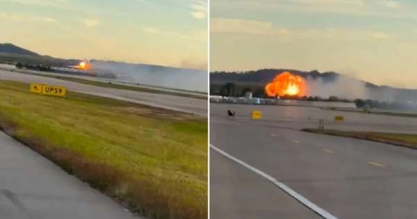 [TERRIBLE] Se estrelló un avión antes de despegar: hay 7 muertos y varios heridos
