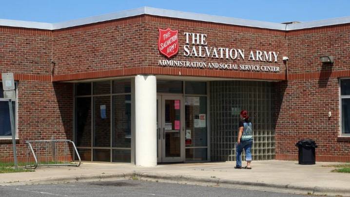 Gastonia's Salvation Army building, are they planning another shelter
