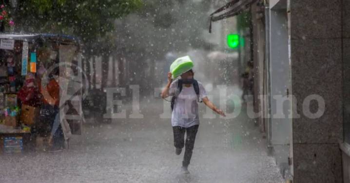 Alerta amarilla por tormentas: precaución en Salta por fuertes lluvias, viento y actividad eléctrica