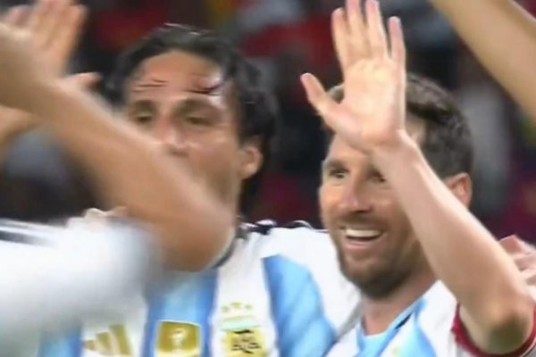 Así fue el gol de Messi para liquidar el partido entre Argentina y Angola