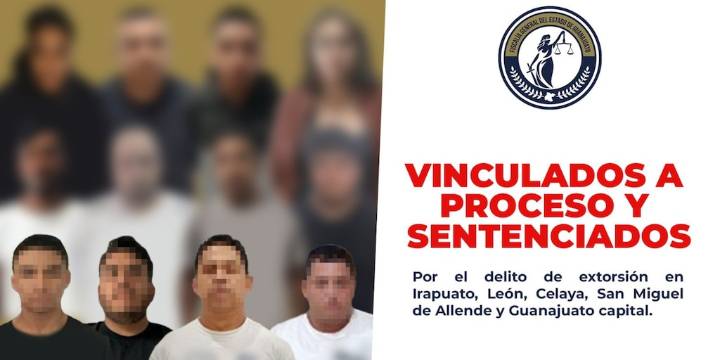 Desmantelan células de extorsión que amenazaban y agredían a comerciantes en Guanajuato: hay diez detenidos
