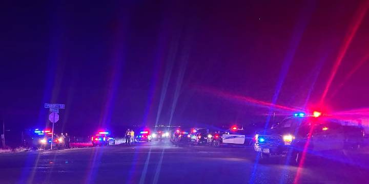 Multi-county pursuit ends with officer-involved shooting in Pueblo West field