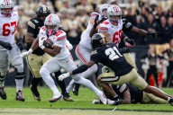Julian Sayin, Jeremiah Smith propel No. 1 Ohio State past Purdue 34