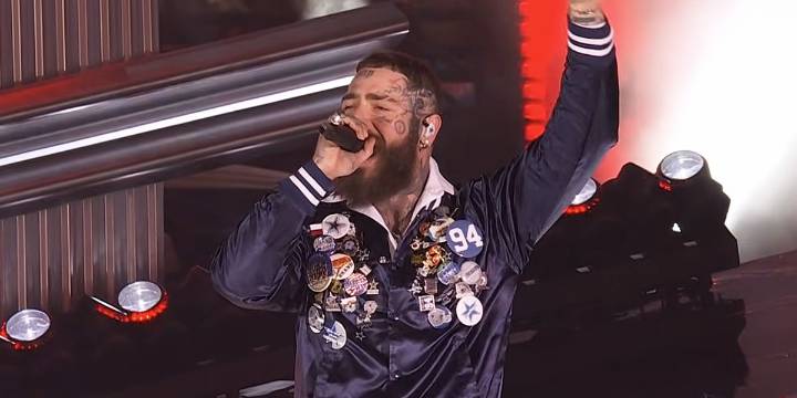 Post Malone's Halftime Show Performance at Chiefs vs. Cowboys Game Sparks Heated Talk Online