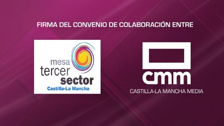 Firma del convenio entre CMM y la Mesa del Tercer Sector de Castilla