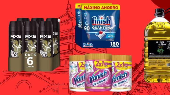 Las mejores ofertas en productos de consumo del 11 del 11 en AliExpress: desodorante, aceite, detergente y más