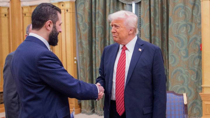 Trump hosts Syria's al-Sharaa for a first-of-its-kind meeting at White House