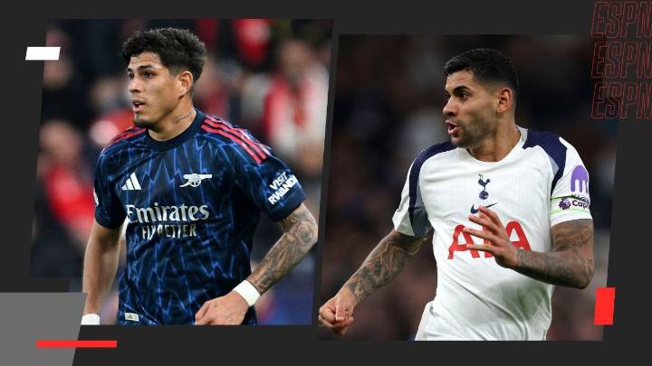 Arsenal vs. Tottenham Hotspur por Premier League: equipo, fecha, hora y TV en vivo