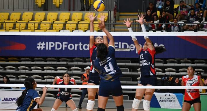 Saco Oliveros se lleva el título del campeonato nacional escolar de vóley femenino 2025