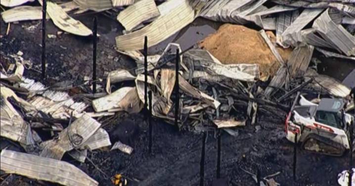 7 horses killed in barn fire at Plainville, Massachusetts farm