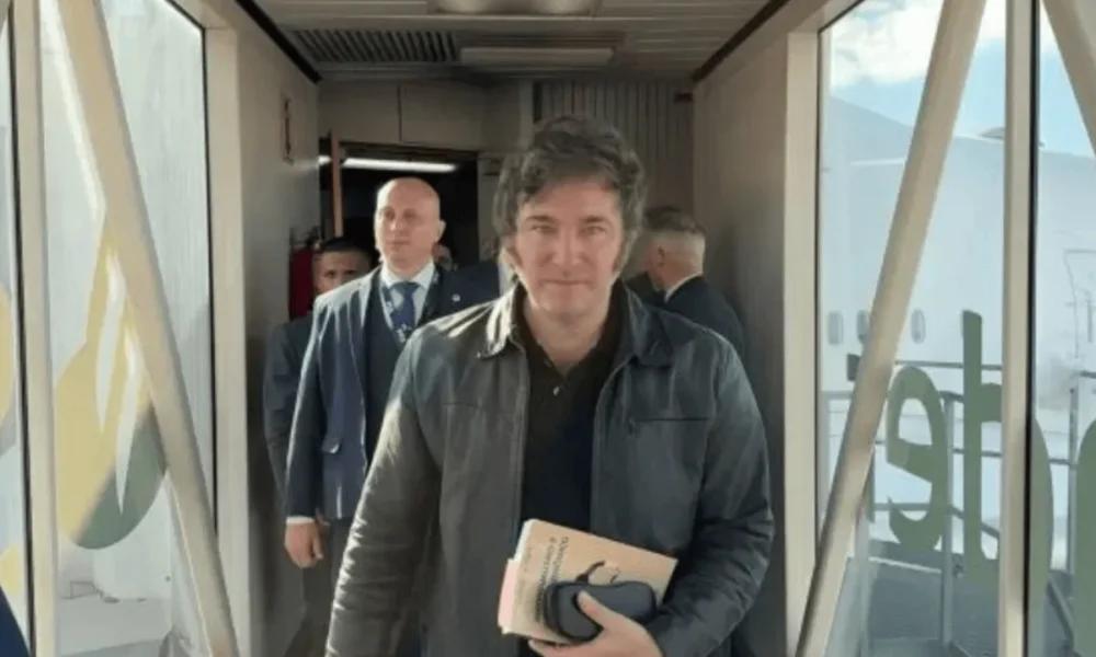 Milei llegó a Estados Unidos para participar del America Business Forum