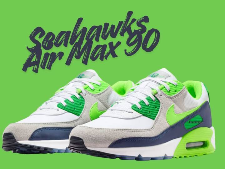 Nike releases new Seattle Seahawks-inspired ‘Air Max 90’ shoes; a detailed look