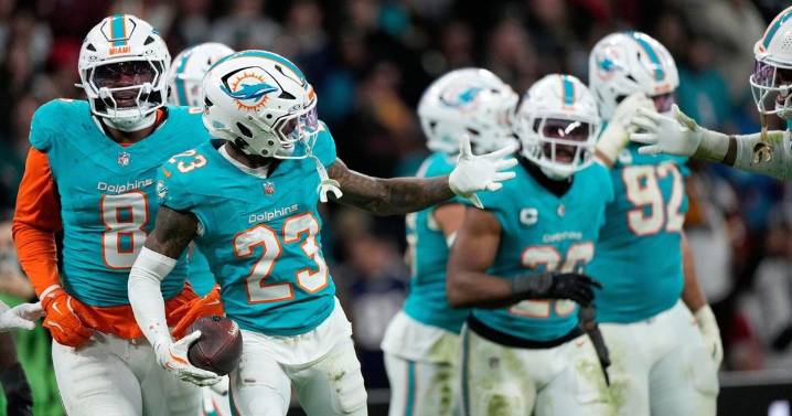 After offseason uncertainty, Jack Jones comes through again for Dolphins with key OT interception