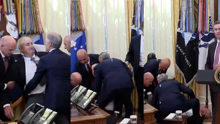 Fact Check: Did Novo Nordisk Executive Faint In Oval Office? Here's What Actually Happened