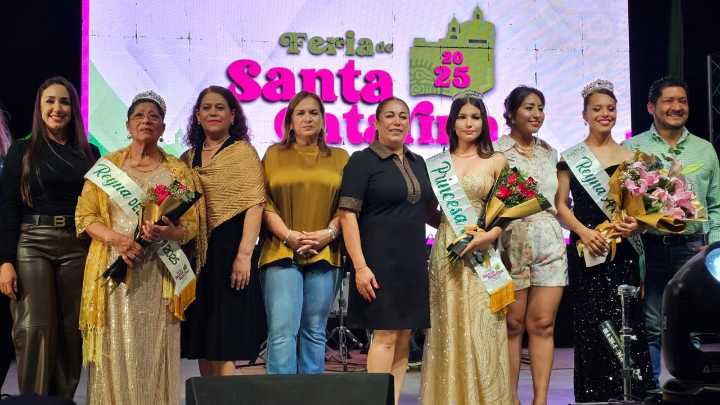 Inauguran Feria de Santa Catarina de Alejandría 2025 en Axtla de Terrazas