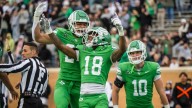 Drew Mestemaker leads No. 21 North Texas over Temple 52-25 for spot in American title game