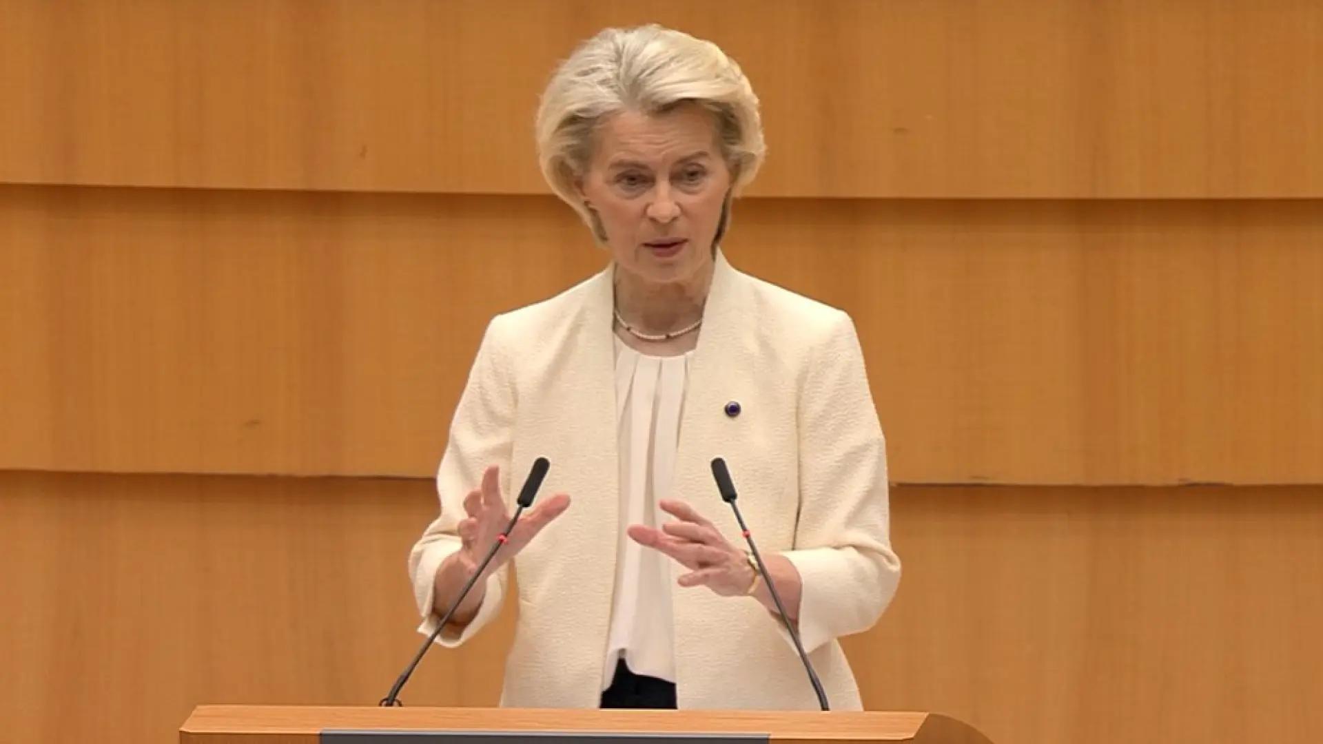 Von der Leyen abre la puerta a una nueva emisión de deuda con cargo a la UE para mantener el apoyo a Ucrania