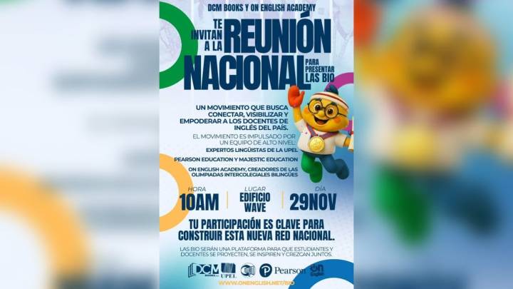 Olimpiadas Bilingües Intercolegiales 2026: ON ENGLISH ACADEMY convoca reunión de profesores especializados en inglés