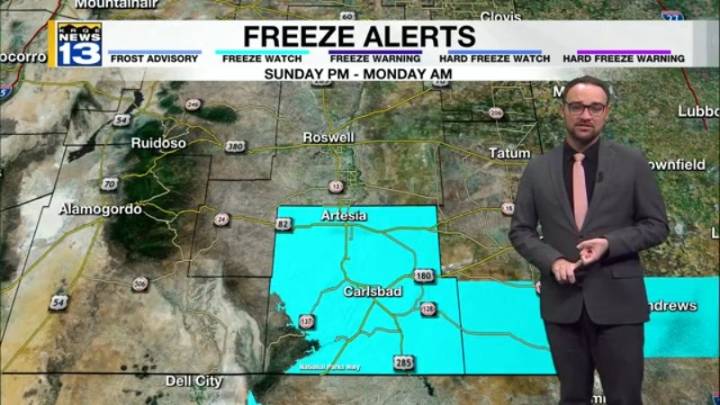 Cold front brings frigid air into New Mexico