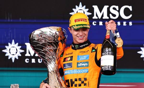 Norris, claro favorito al título de F1, salvo giro de última hora